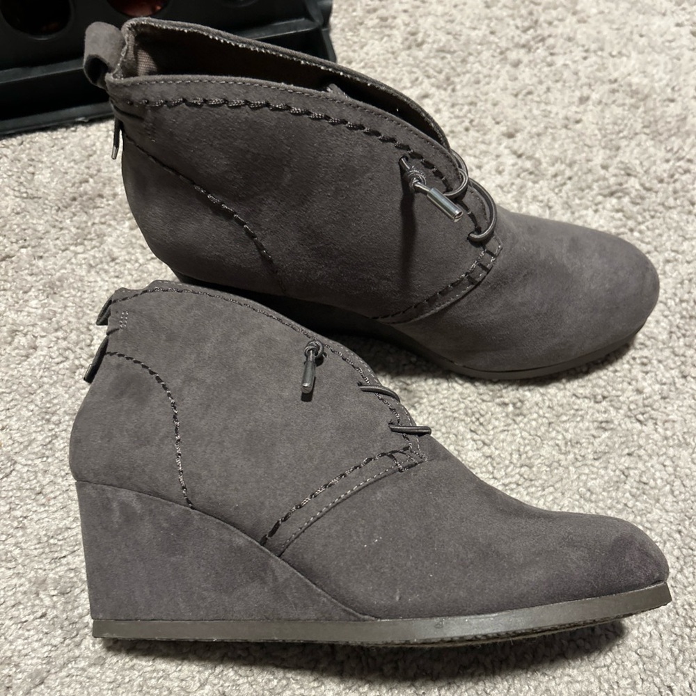 Sugar Jr Maybee Dark Gray Boots Shoes Women’s 8.5 M